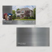 不動産仲介業者か不動産業者 名刺 (正面/裏面)