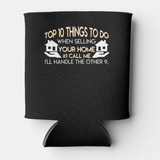 不動産仲介業者が家を売るときに電話する 缶クーラー (正面)