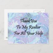 不動産仲介業者に感謝す救済る ポストカード (正面/裏面)