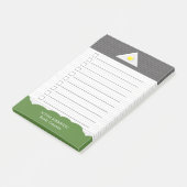 不動産仲介業者のかわいいホワイトハウスがIt後のメモをリストに載せる ポストイット (アングル)