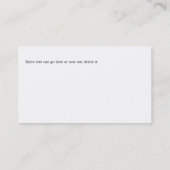 不動産仲介業者の写真の名刺 名刺 (裏面)