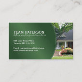 不動産仲介業者の名刺 名刺 (裏面)