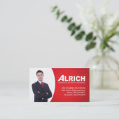 不動産仲介業者の名刺 名刺 (スタンド正面)