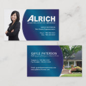 不動産仲介業者の名刺 名刺 (正面/裏面)