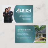 不動産仲介業者の名刺 名刺 (正面/裏面)