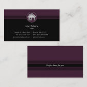 不動産仲介業者の名刺 名刺 (正面/裏面)