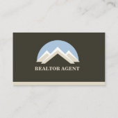 不動産仲介業者の専門の名刺 名刺 (裏面)