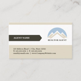 不動産仲介業者の専門の名刺 名刺