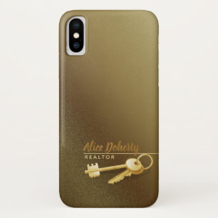 不動産仲介業者の鍵 iPhone X ケース