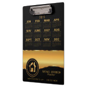 不動産仲介業者の-黒く、金の2019年 クリップボード (左)