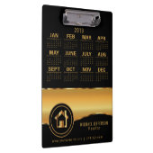 不動産仲介業者の-黒く、金の2019年 クリップボード (右)