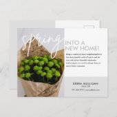 不動産仲介業者はがき実在 – エテート春マーケティング ポストカード (正面/裏面)