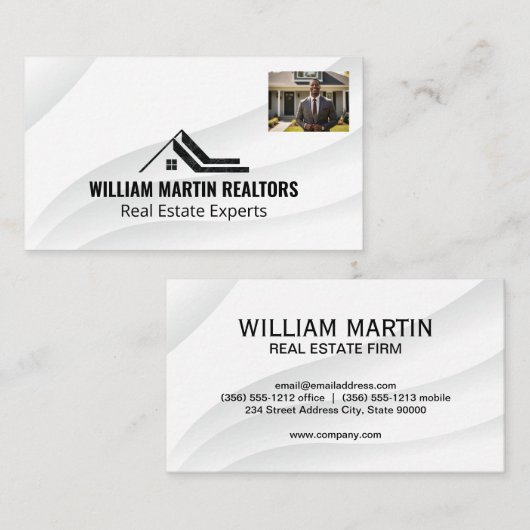 不動産仲介業者インフロントオブハウス | プロパティ 名刺 (正面/裏面)