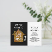 不動産仲介業者ウィー買ハウス ポストカード (スタンド正面)
