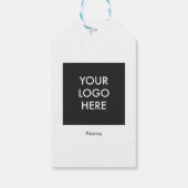 不動産仲介業者ウェルカムホームギフトラベルの引っ越し祝いパーティー ギフトタグ (裏面)