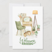 不動産仲介業者ウェルカムホームクライアント新しいホーム カード (正面)