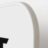 不動産仲介業者エステートエージェントブラグガパーソナライズされたグ ピックルボールラケット (左詳細)