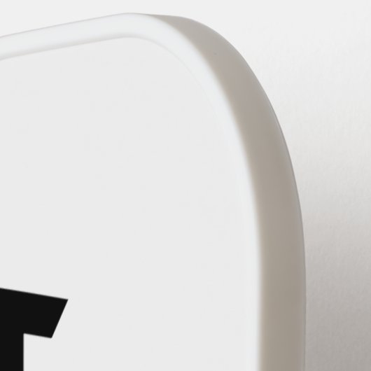 不動産仲介業者エステートエージェントブラグガパーソナライズされたグ ピックルボールラケット (左詳細)