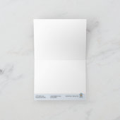 不動産仲介業者エージェントウェルカムホームありがとう サンキューカード (内部)