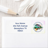 不動産仲介業者エージェント不動産業および会社名 ラベル (インサイチュ)