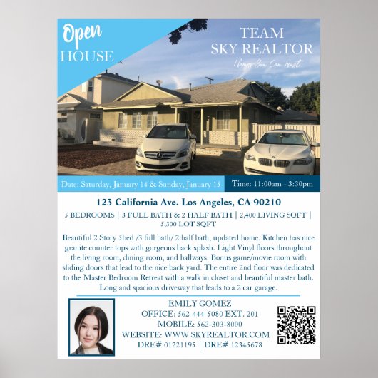 不動産仲介業者オープンハウスフ来ライアーズ ポスター (正面)