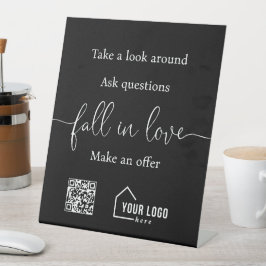 不動産仲介業者カスタムオープンハウス 台座サイン