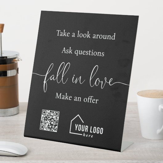 不動産仲介業者カスタムオープンハウス 台座サイン (インサイチュ)