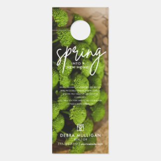 不動産仲介業者カスタムドアハンガー – エテ実在ートマーケティング ドアノブサイン