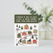 不動産仲介業者クリスマスホリデーカード ポストカード (スタンド正面)