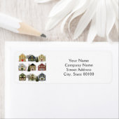 不動産仲介業者クリスマス ラベル (インサイチュ)