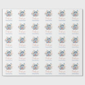 不動産仲介業者サンキュープロモーションマーケティング スタイリッシュ ラッピングペーパー (フラット)