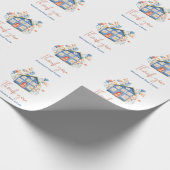 不動産仲介業者サンキュープロモーションマーケティング スタイリッシュ ラッピングペーパー (角)