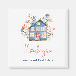 不動産仲介業者サンキューマーケティングブランドロイヤリティかわいい マグネット