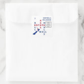 不動産仲介業者ニュージーランドロ実在ゴ領域 スクエアシール (バッグ)