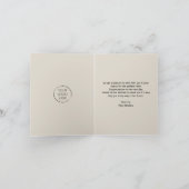 不動産仲介業者ニューホームオフィッシュ引っ越し祝いパーティー カード (内部)