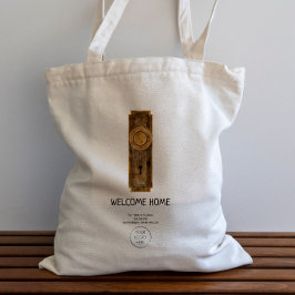 不動産仲介業者ニューホームオフィッシュ引っ越し祝いパーティー トートバッグ