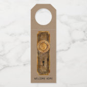 不動産仲介業者ニューホームオフィッシュ引っ越し祝いパーティー ボトルネックタグ (正面)