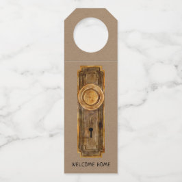 不動産仲介業者ニューホームオフィッシュ引っ越し祝いパーティー ボトルネックタグ