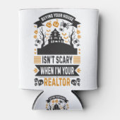 不動産仲介業者ハロウィン実在- Estate Agent Broker 缶クーラー (正面)