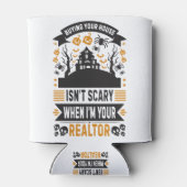 不動産仲介業者ハロウィン実在- Estate Agent Broker 缶クーラー (裏面)