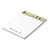 不動産仲介業者パーソナライズされた贈与 ノートパッド (回転)