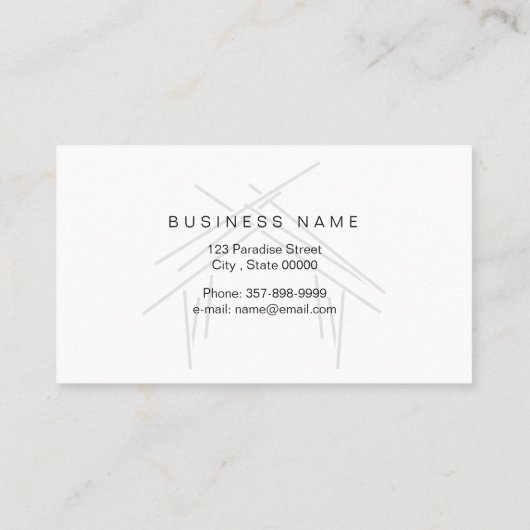 不動産仲介業者ブランディングと住宅金ゴールド車 名刺 (裏面)