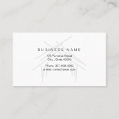 不動産仲介業者ブランディングハウスインバラ金ゴールド 名刺 (裏面)