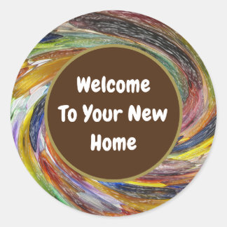 不動産仲介業者プロモーションブライトレトロスワール実在エテート ラウンドシール