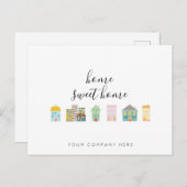 不動産仲介業者ホームスイートホームプロモーション  ポストカード (正面/裏面)