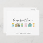 不動産仲介業者ホームスイートホームプロモーション  ポストカード (正面/裏面)