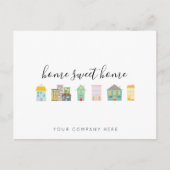 不動産仲介業者ホームスイートホームプロモーション  ポストカード (正面)