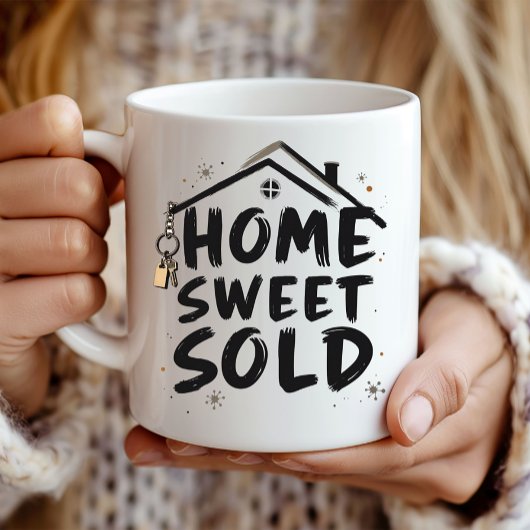 不動産仲介業者ホーム甘い販売実在不動産代理店ブローカー コーヒーマグカップ