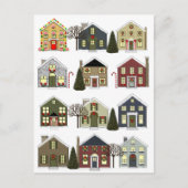 不動産仲介業者マーケティングホリデーカード ポストカード (正面)