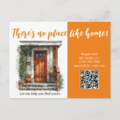 不動産仲介業者メーラー実在エステートマーケティングはがき ポストカード (正面)